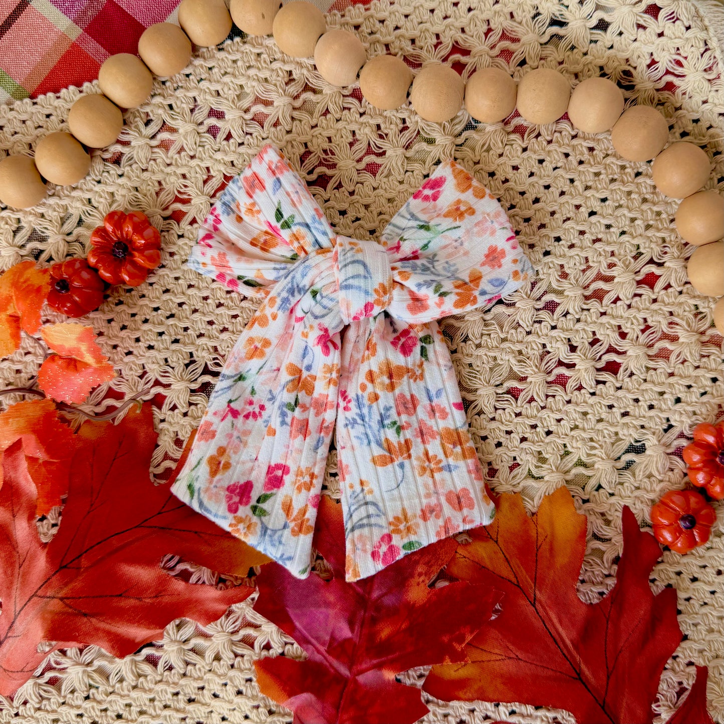 Floral Rib Knit Collection