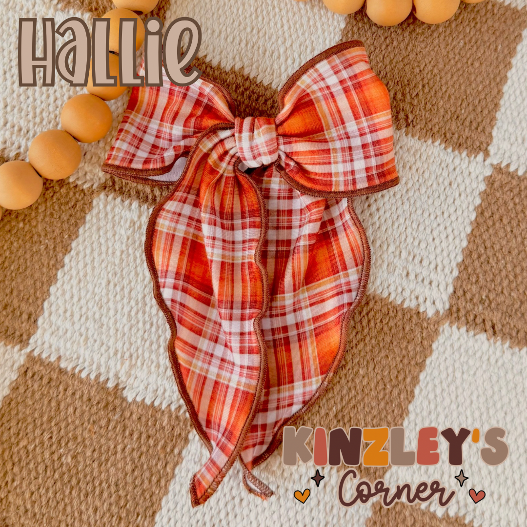 Pumpkin Spice Plaid