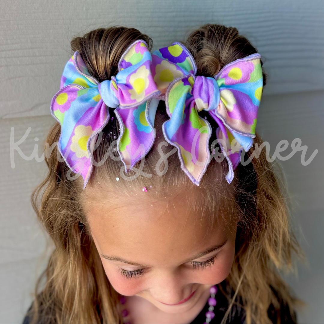Kinzley's Spring Flowers (Wavy Background)