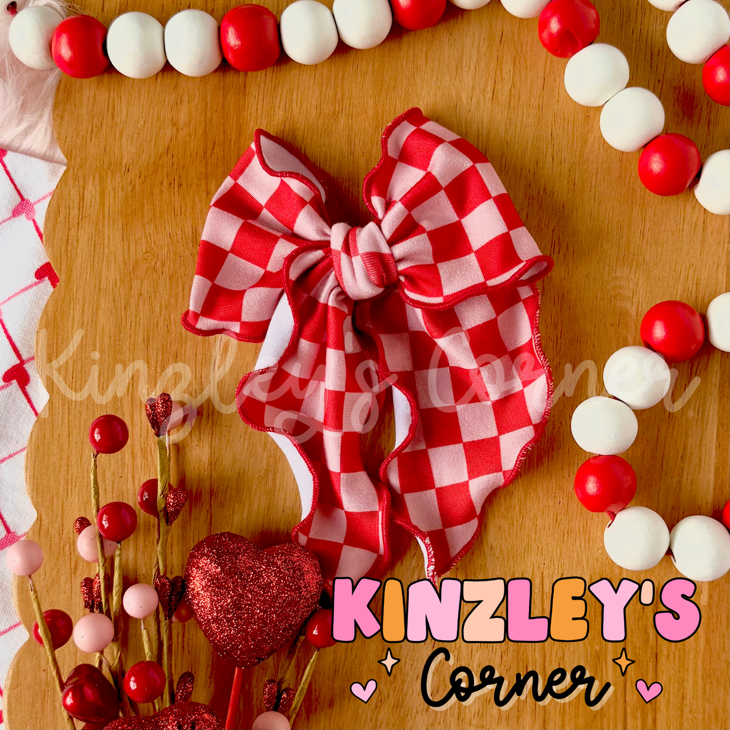 Valentine Checks Hallie