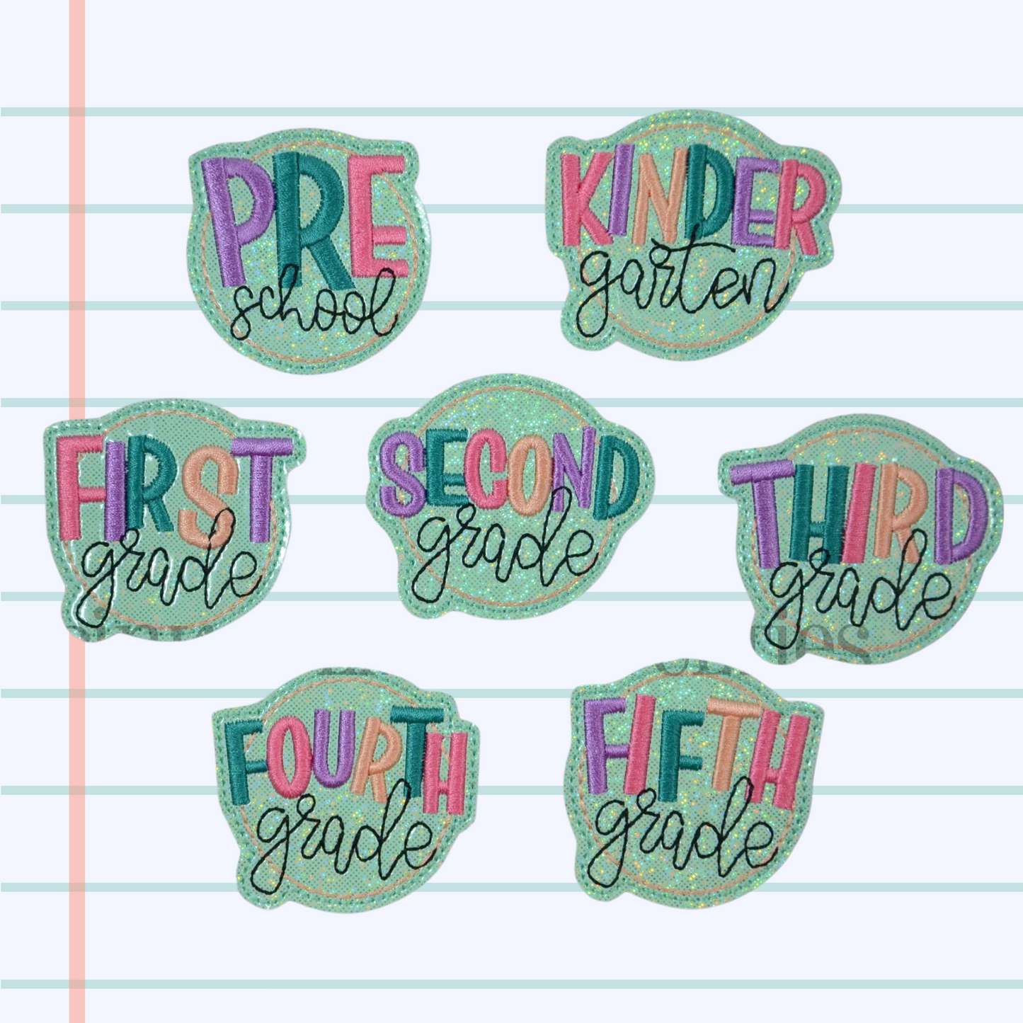 Grade Feltie Collection (multiple grades)