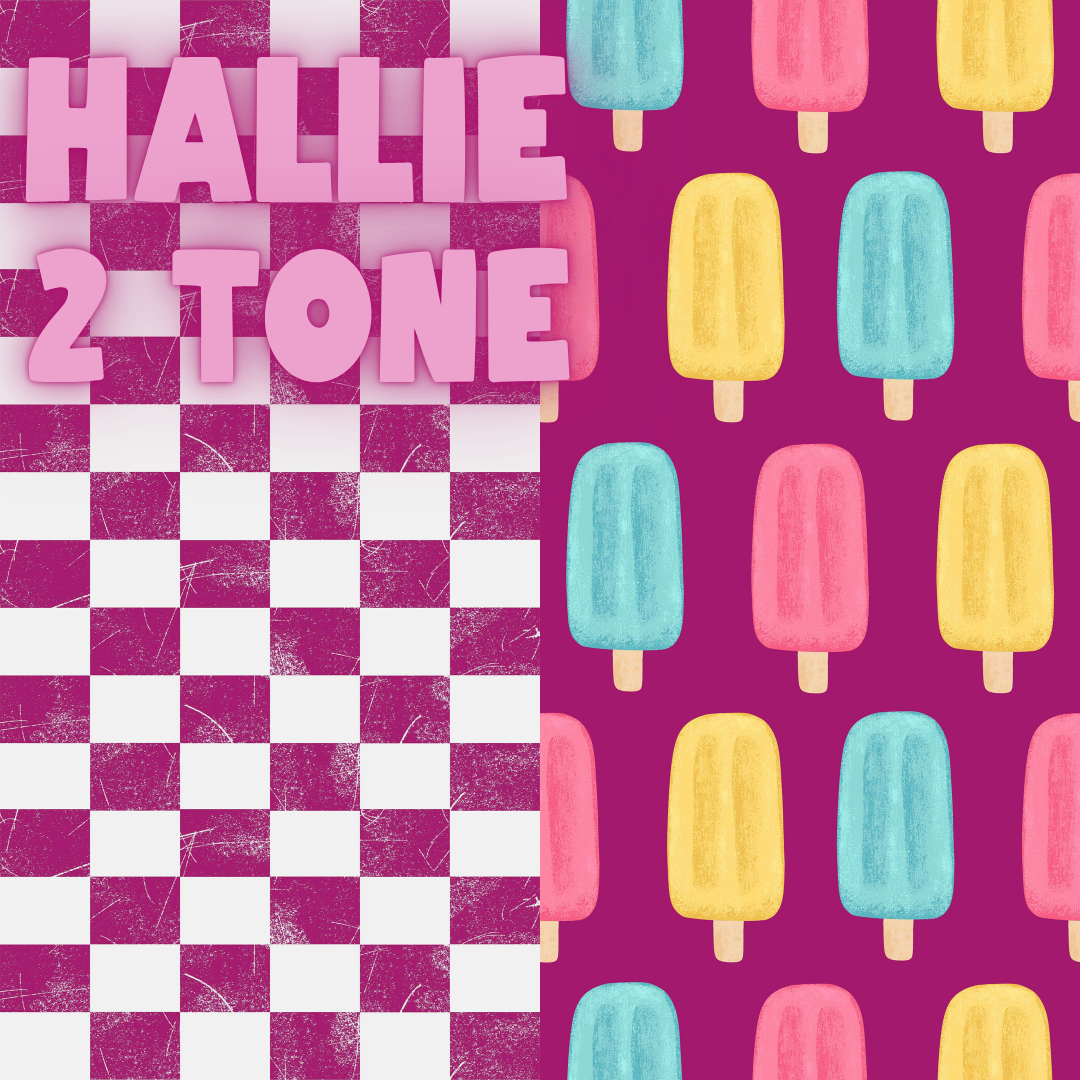 Popsicle & Check Two Tone Hallie
