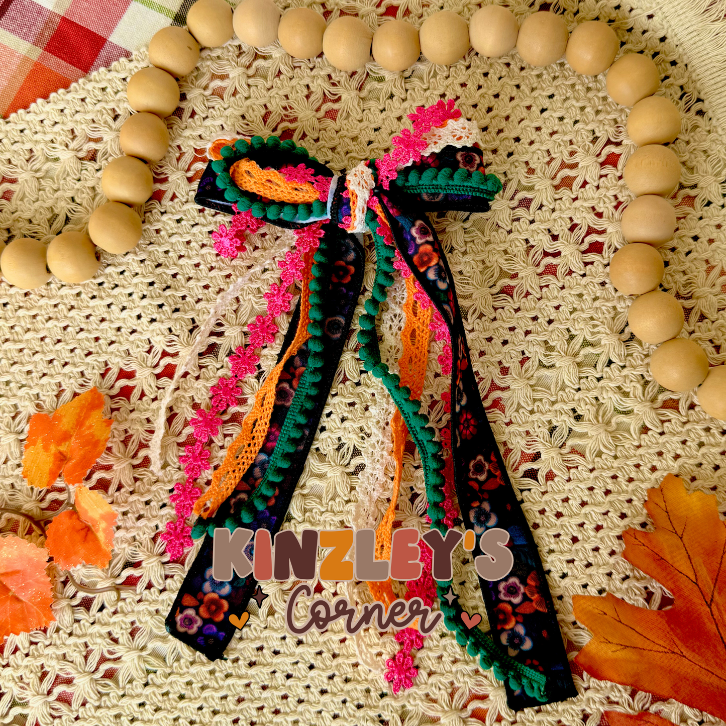 Autumn Whimzy Lexie Ribbon Bow
