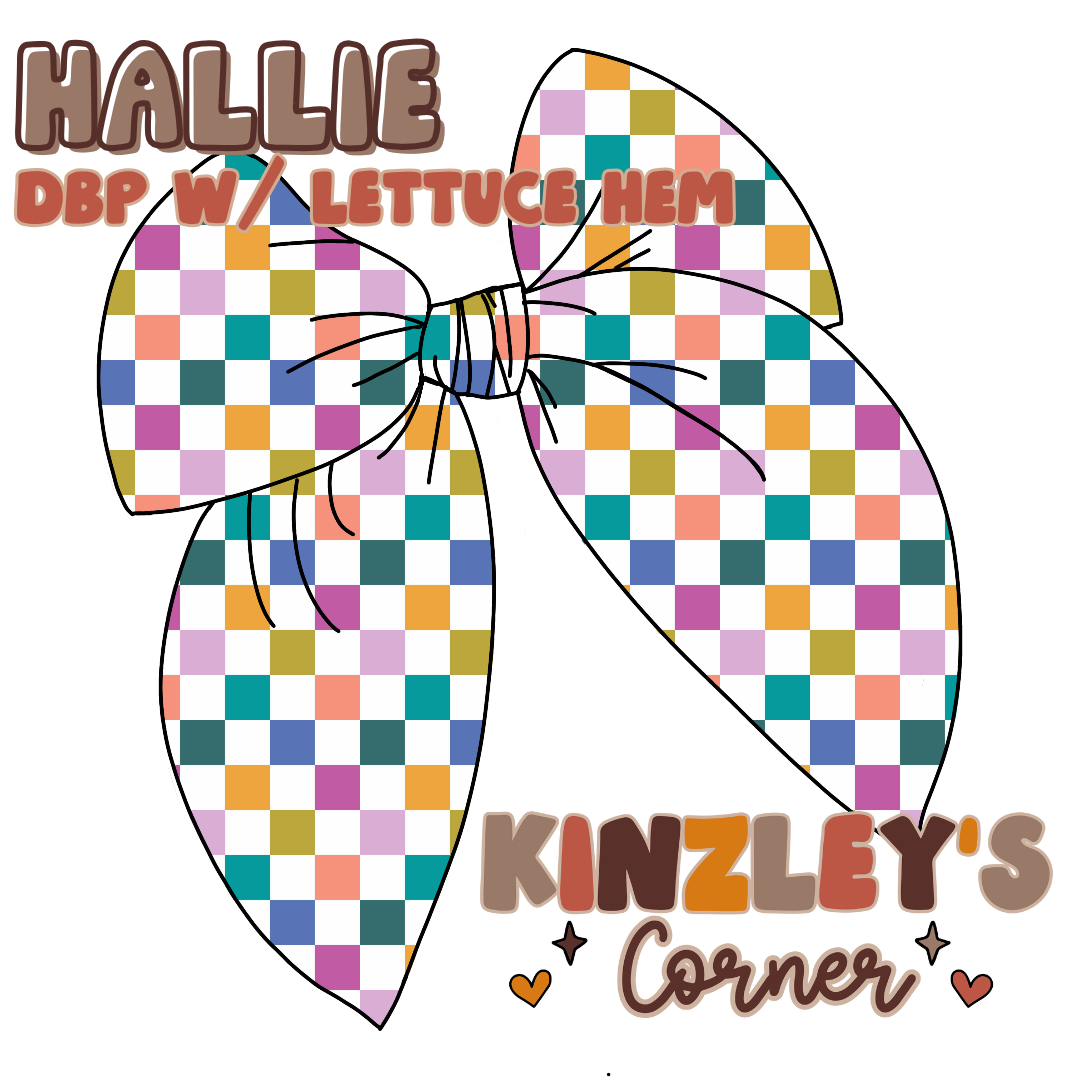 Girly Checkers Hallie