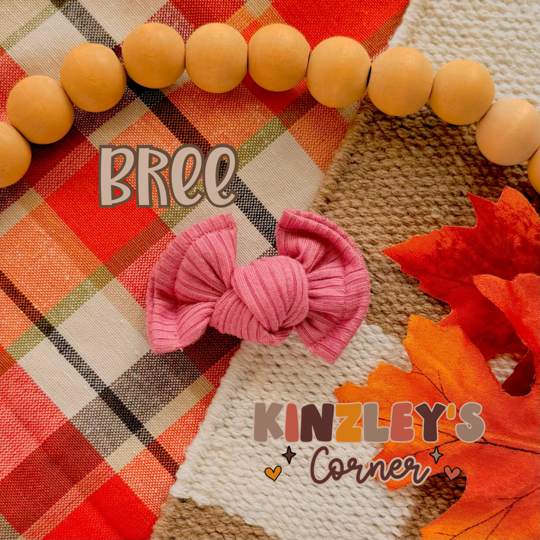 Pink Rib Knit Collection