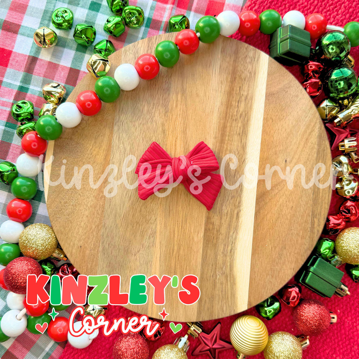 Deep Red Skinny Rib Knit Collection