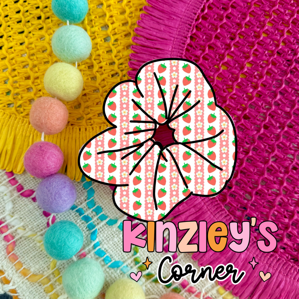 Berry Sweet Scrunchie