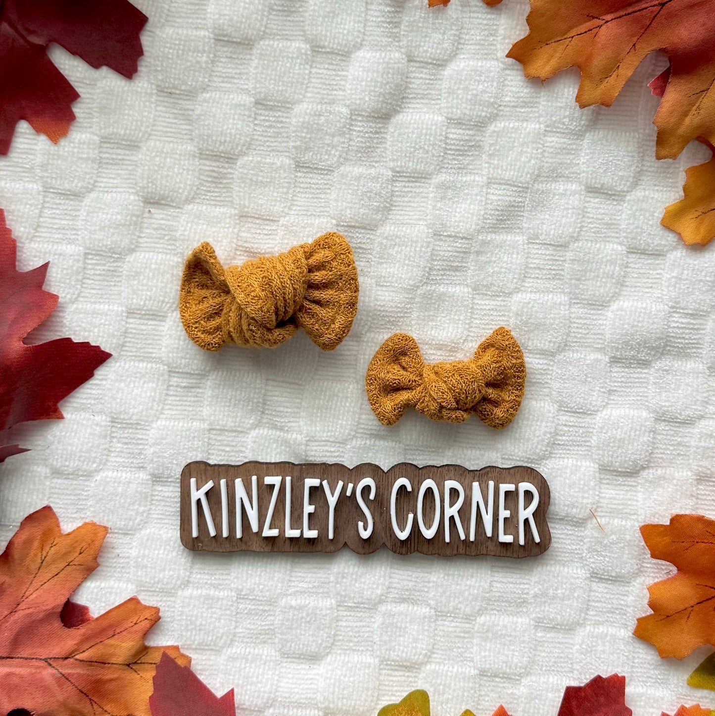 Mustard Bree Bow
