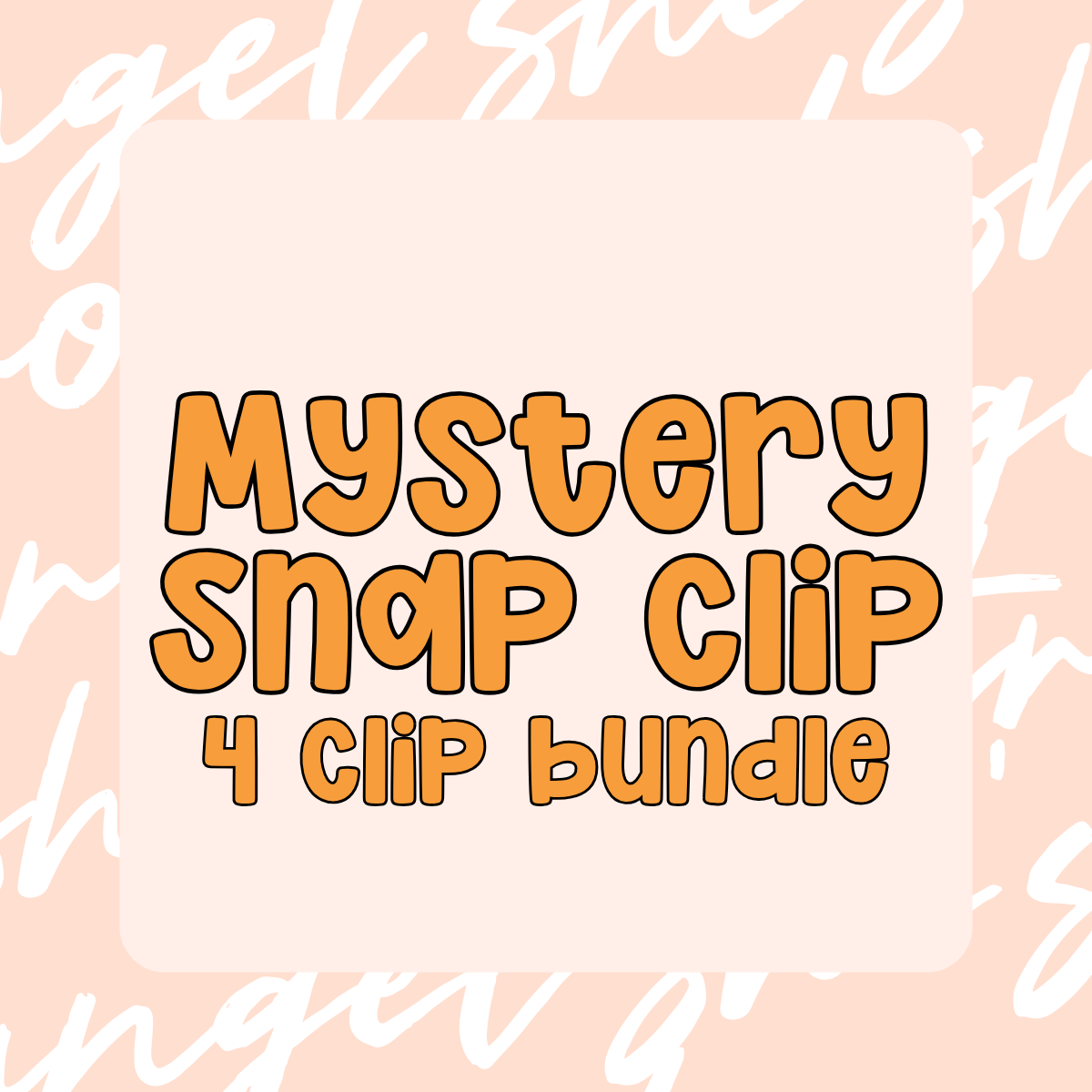 Mystery 4 Snap Clip Bundle