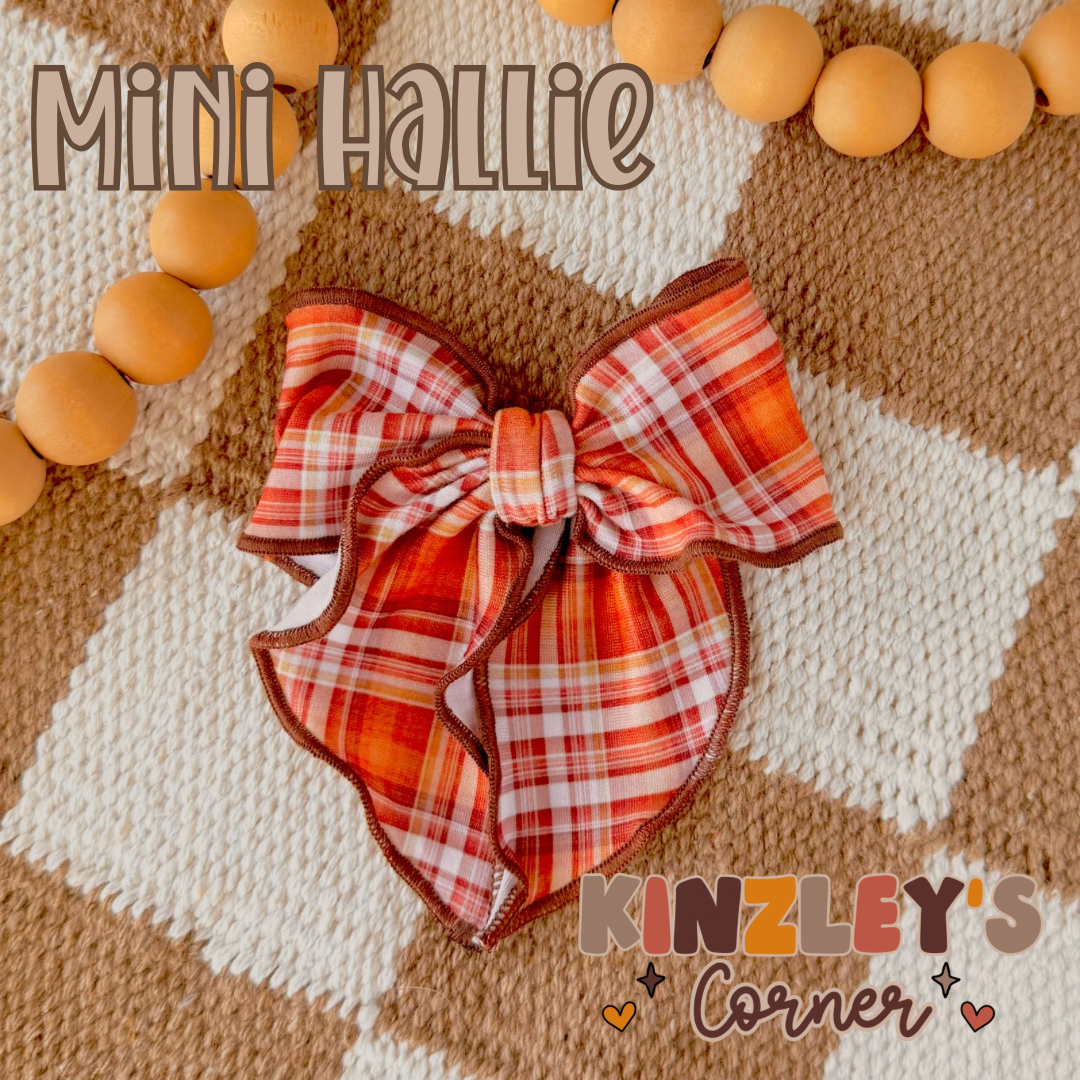 Pumpkin Spice Plaid