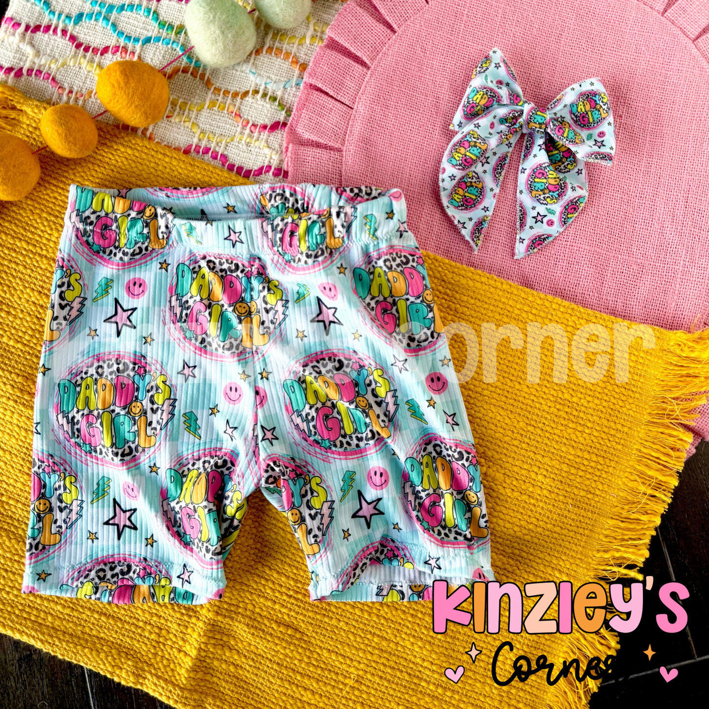 Daddys Girl Bike Shorts