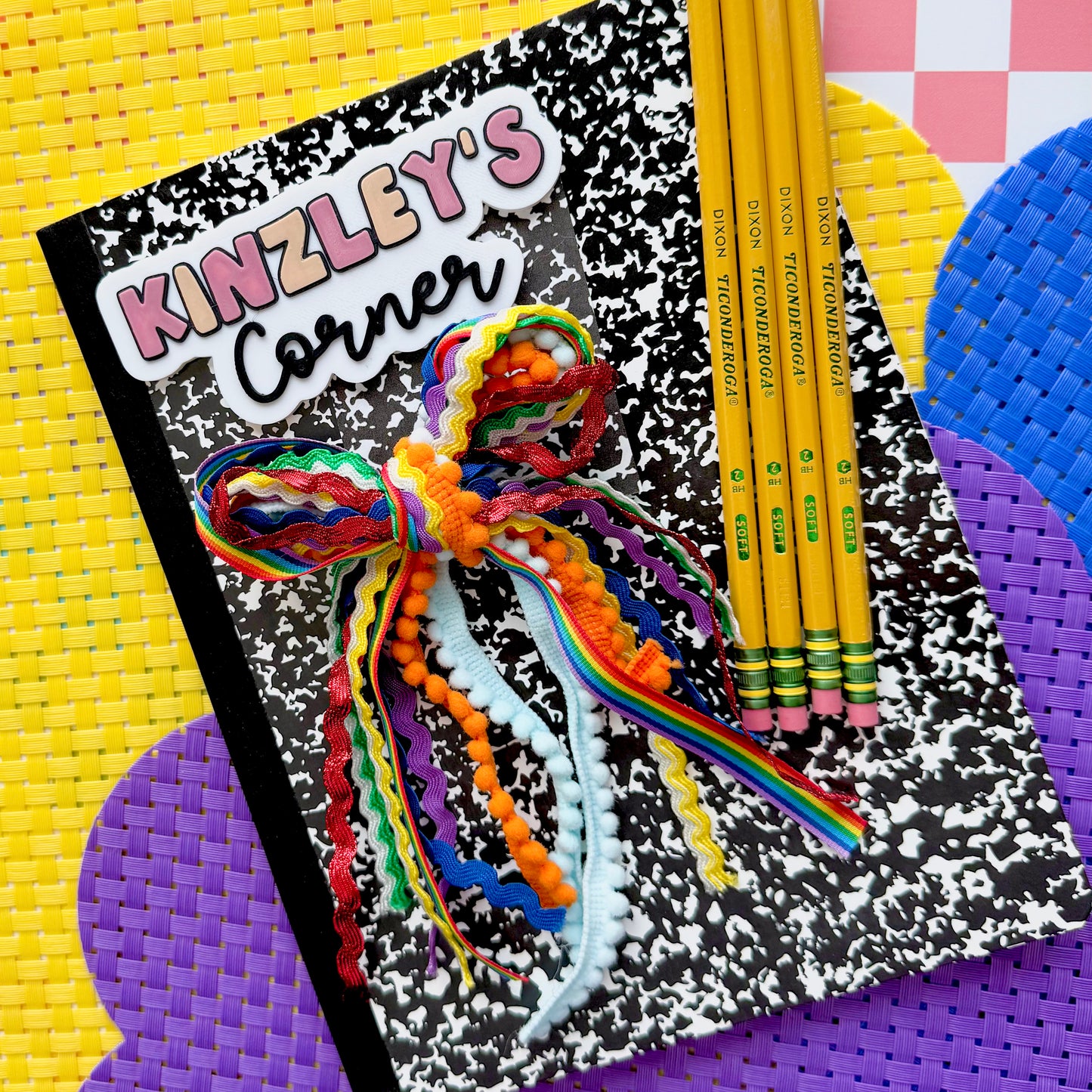 School Carnival Whimzy Ribbon Bow