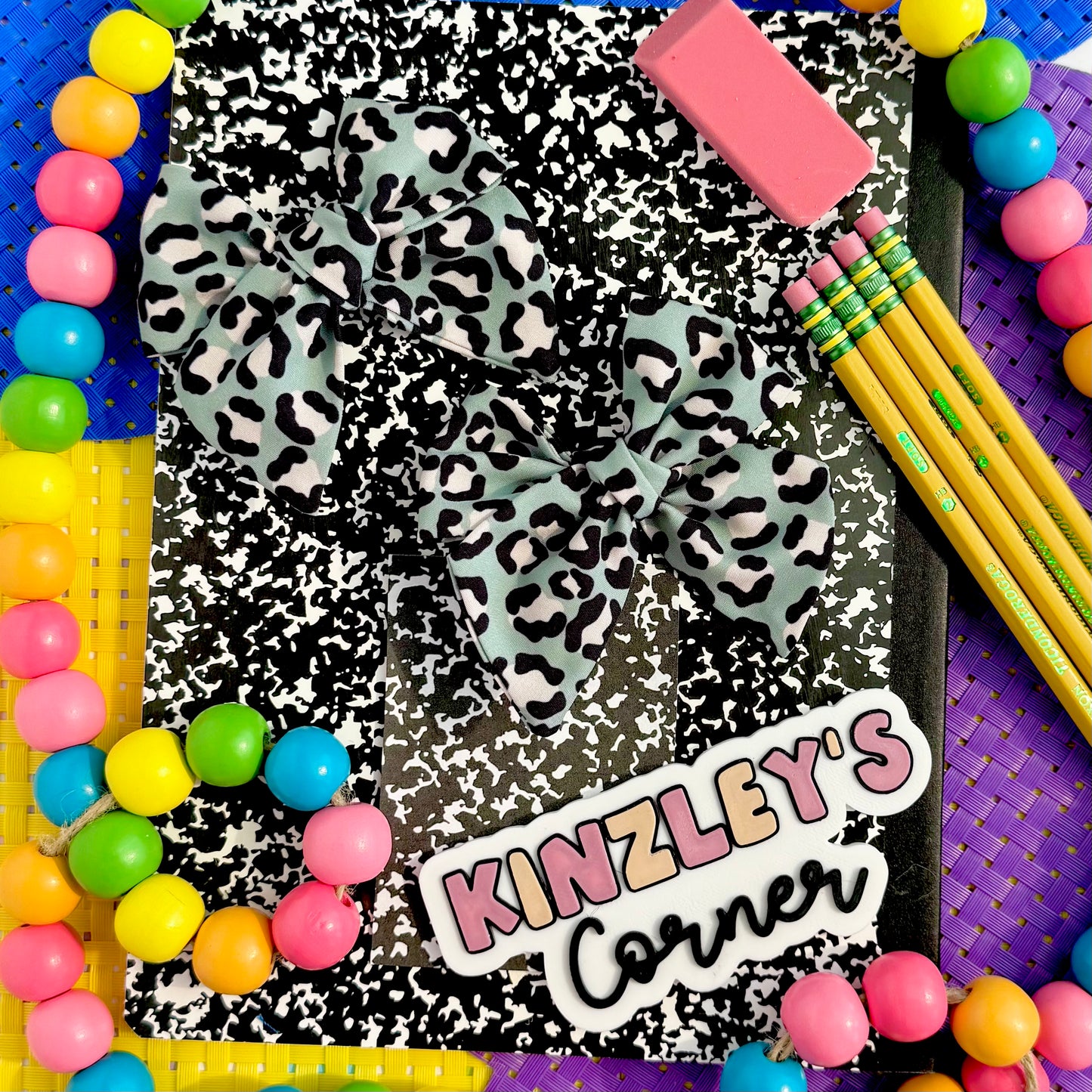 Fall Cheetah Kinzley Piggy Set