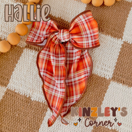 Pumpkin Spice Plaid