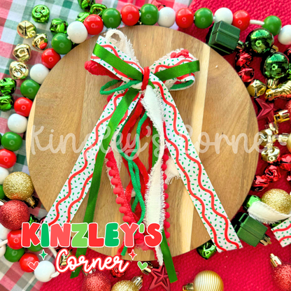 Christmas Tree Snacks Lexie Ribbon Bow