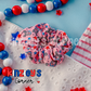 Patriotic Cherry Scrunchie