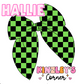 Lime Green Check