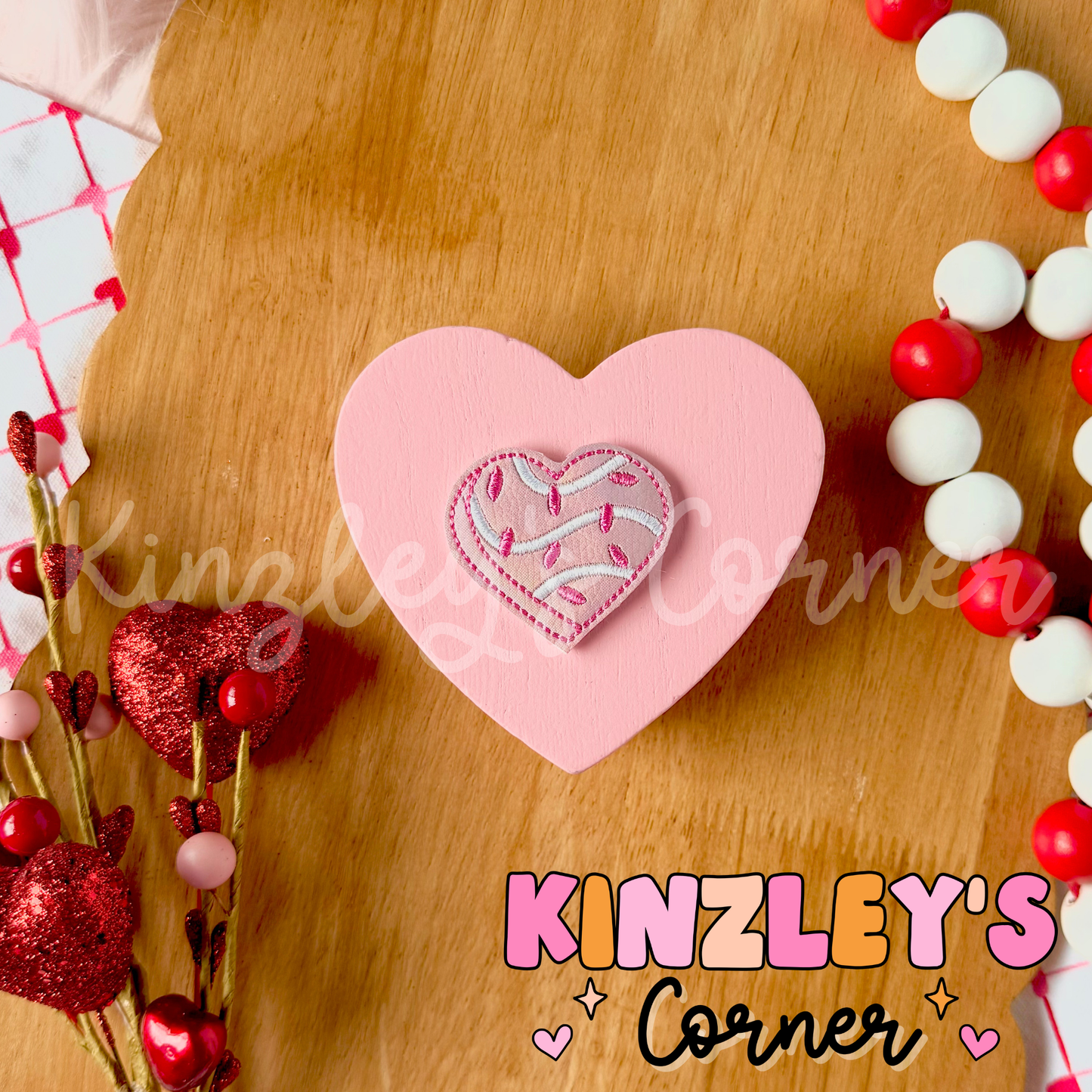 Valentines Day Heart Felties