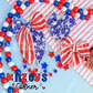 Stars, Stripes & Sparkles Two Tone Hallie