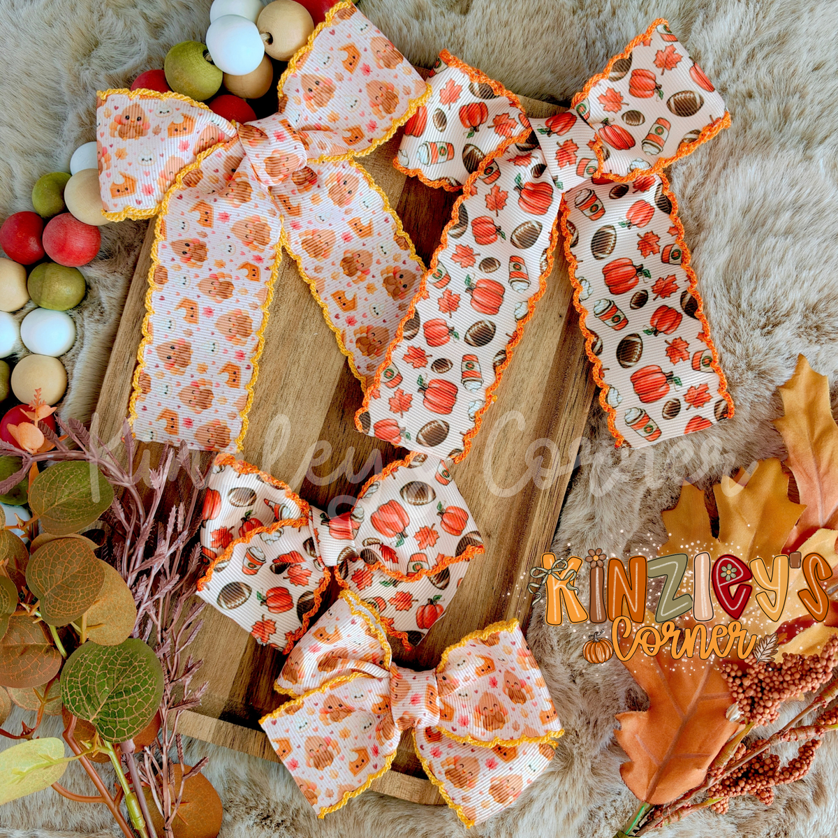 Fall Emery Bows