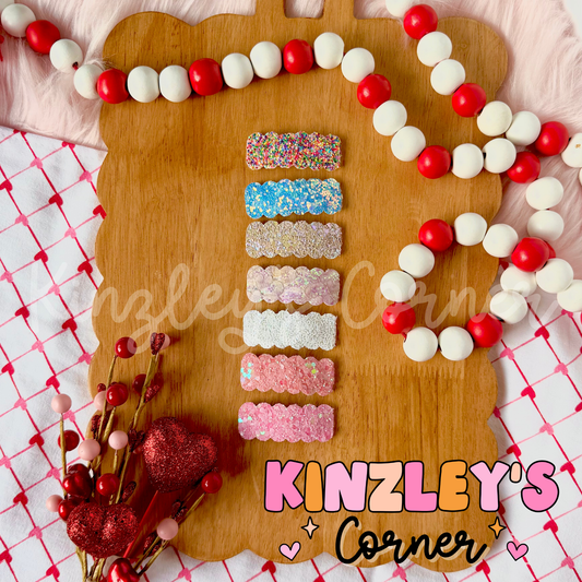 Valentines Snap Clips