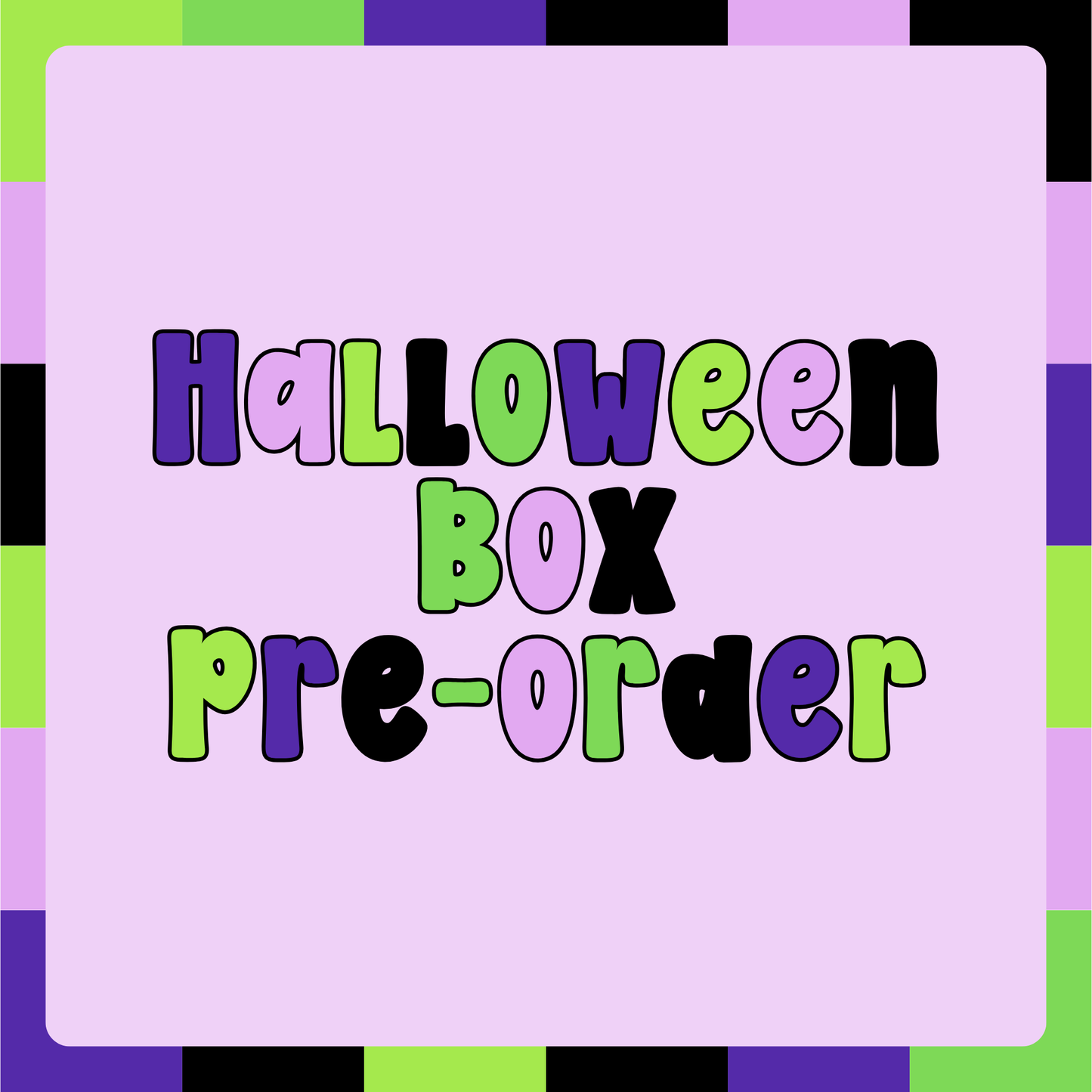 Halloween BOO Box