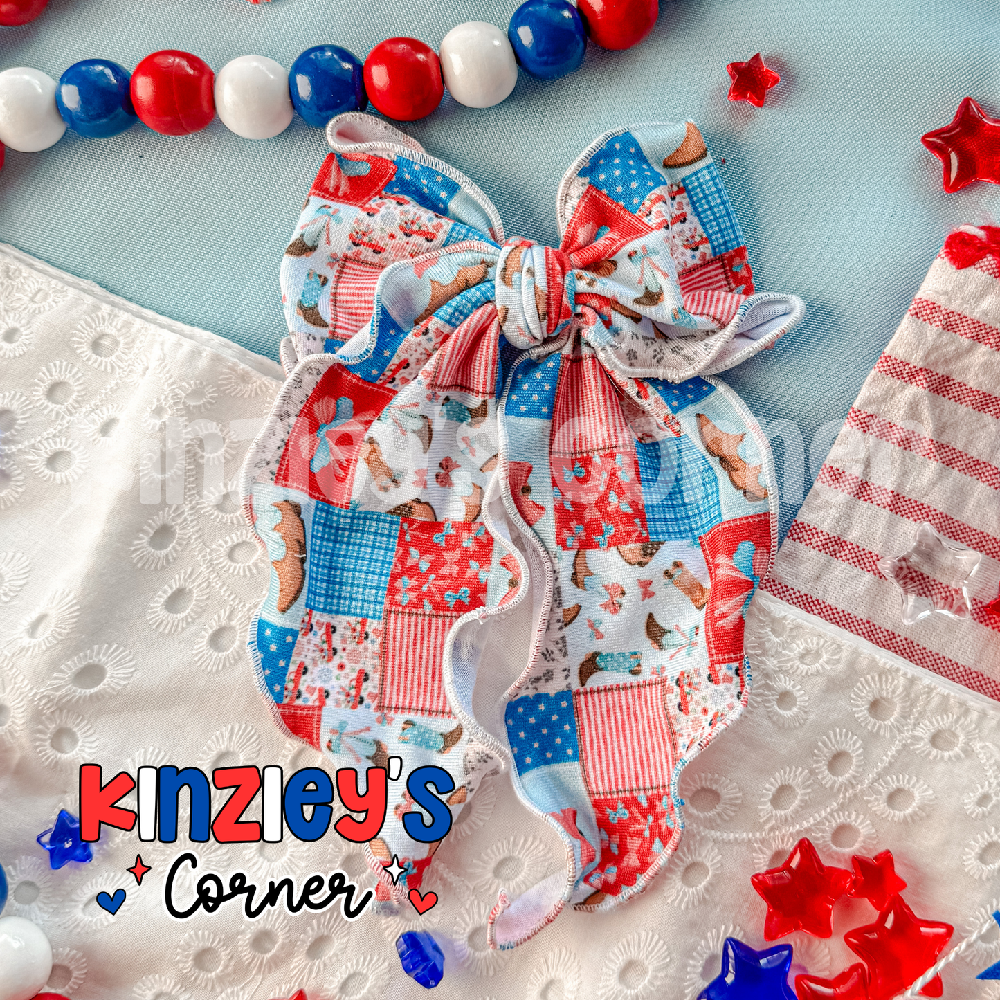 Giddy Up Patriotic Patchwork
