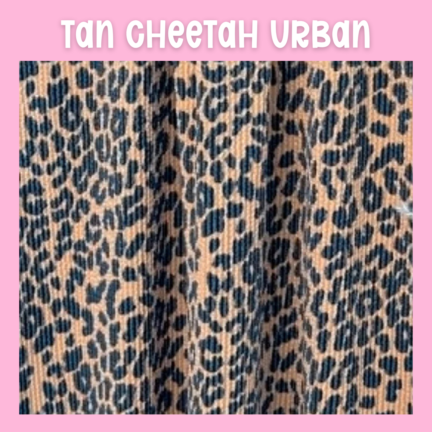 Animal Print Urban Rib PRE-ORDER