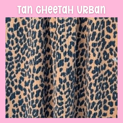 Animal Print Urban Rib PRE-ORDER