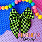 Lime Green Check