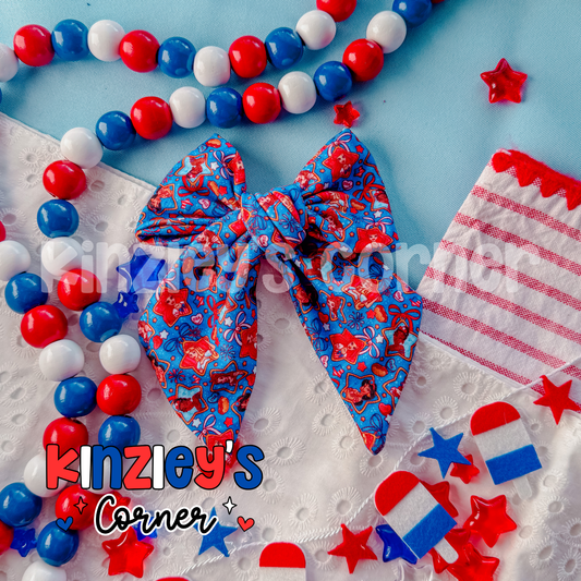 Patriotic Princess Kelsey