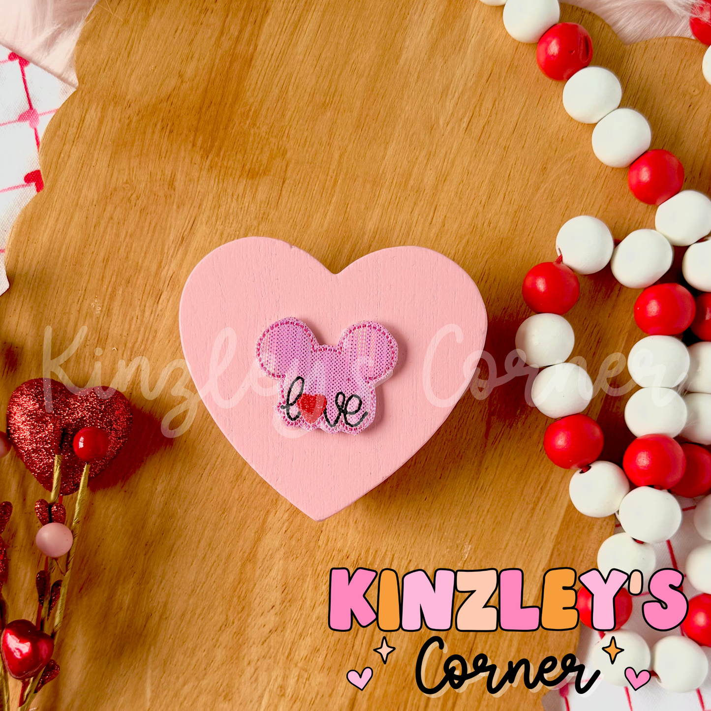 Valentines Day Magical Mouse Felties