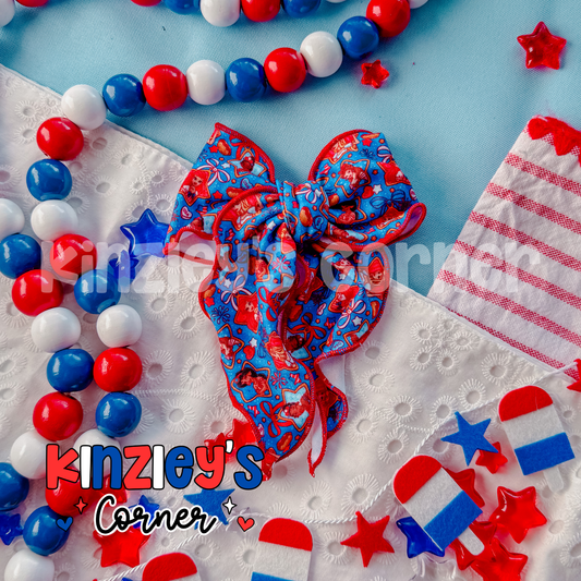 Patriotic Princess Hallie