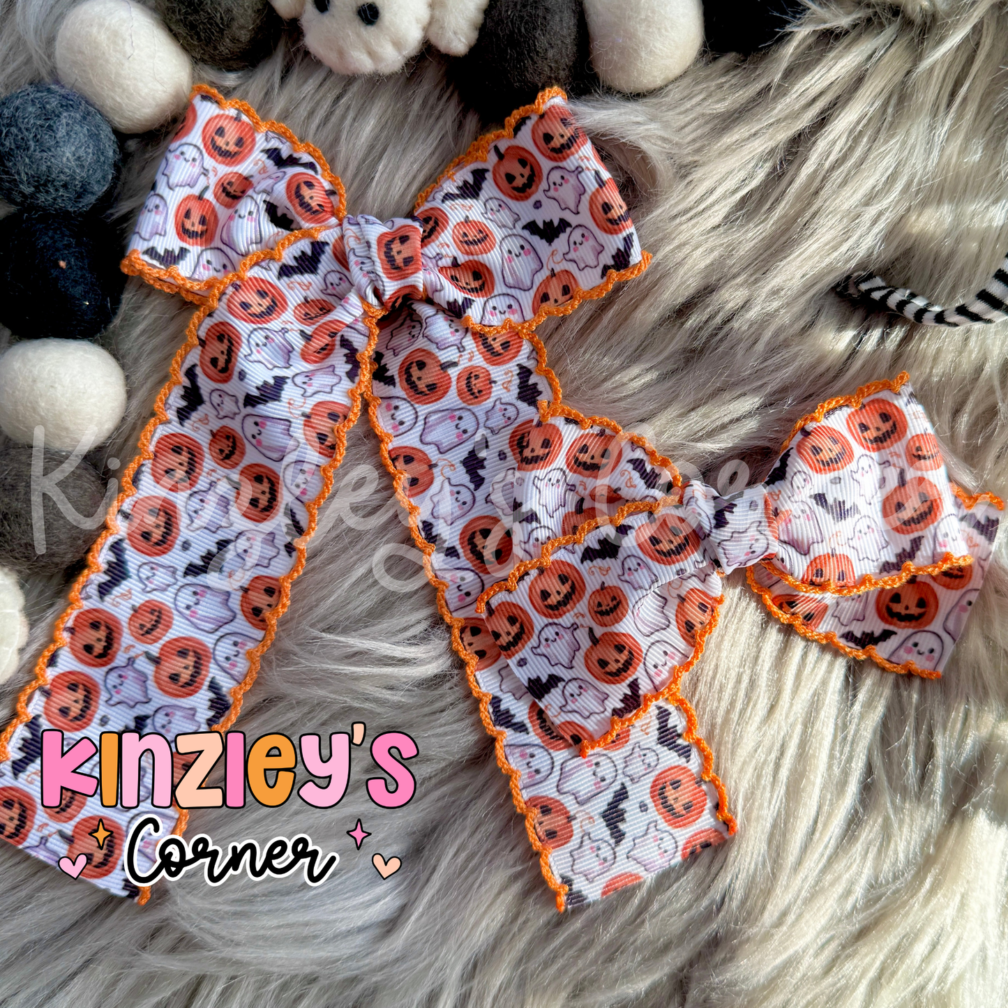 Halloween Emery Bows