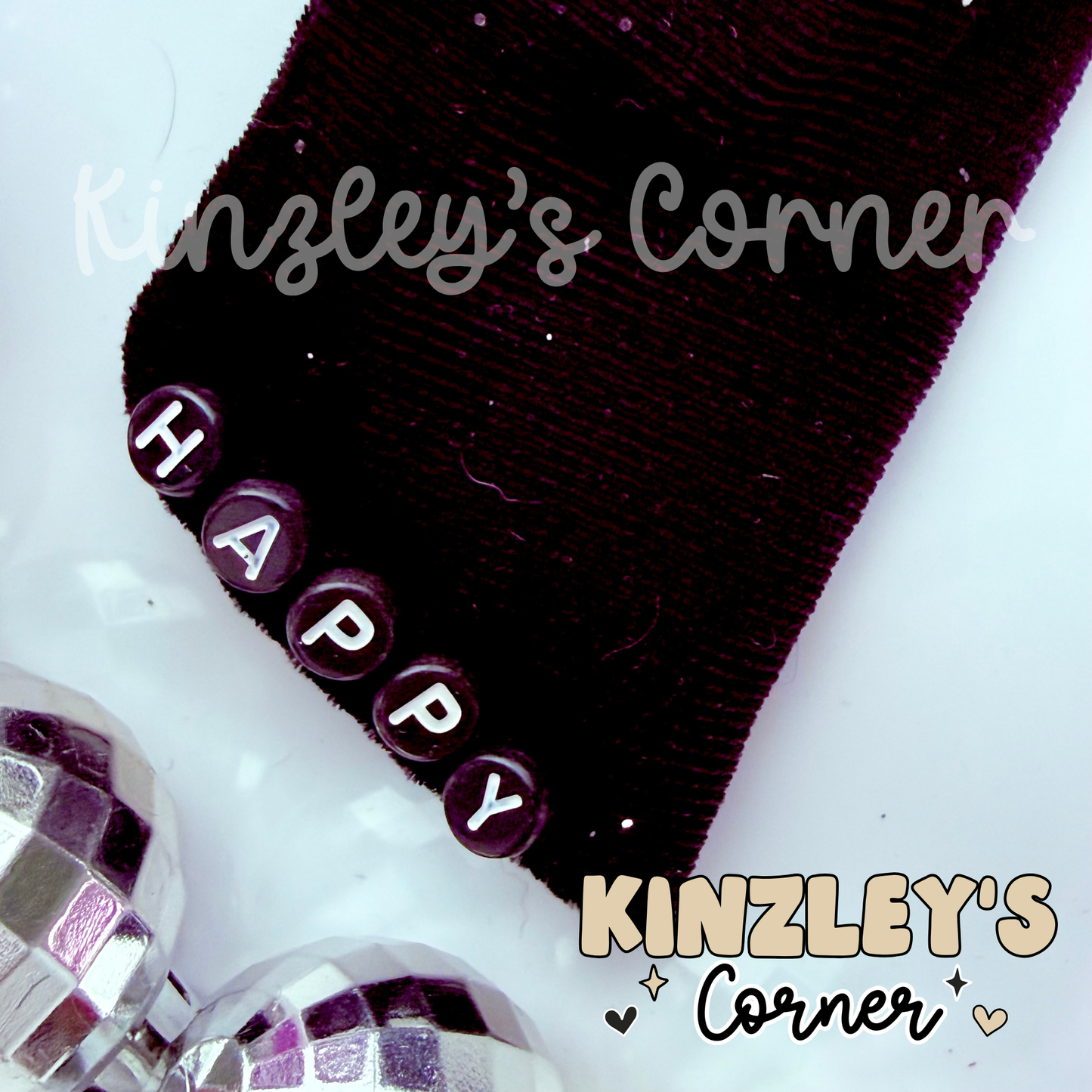 New Years Beaded Velvet Long Tail Bow