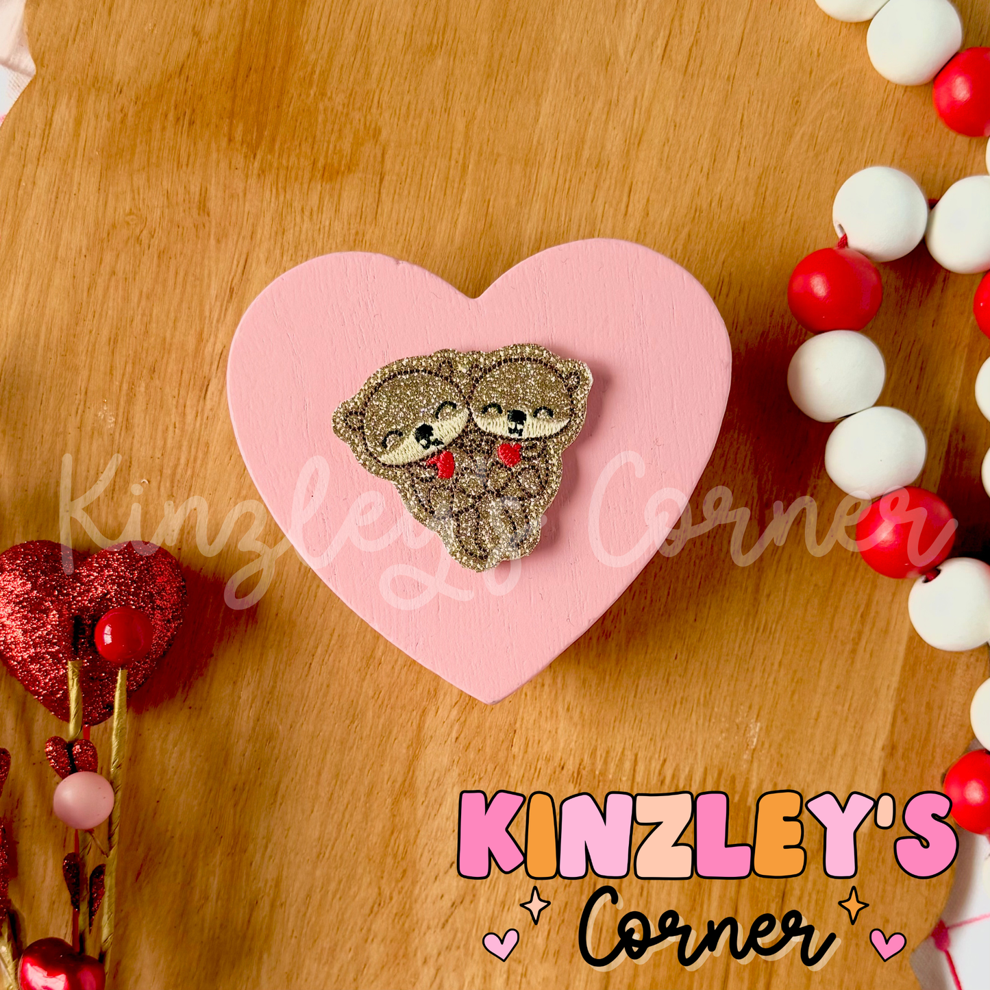 Valentines Day Animal Felties