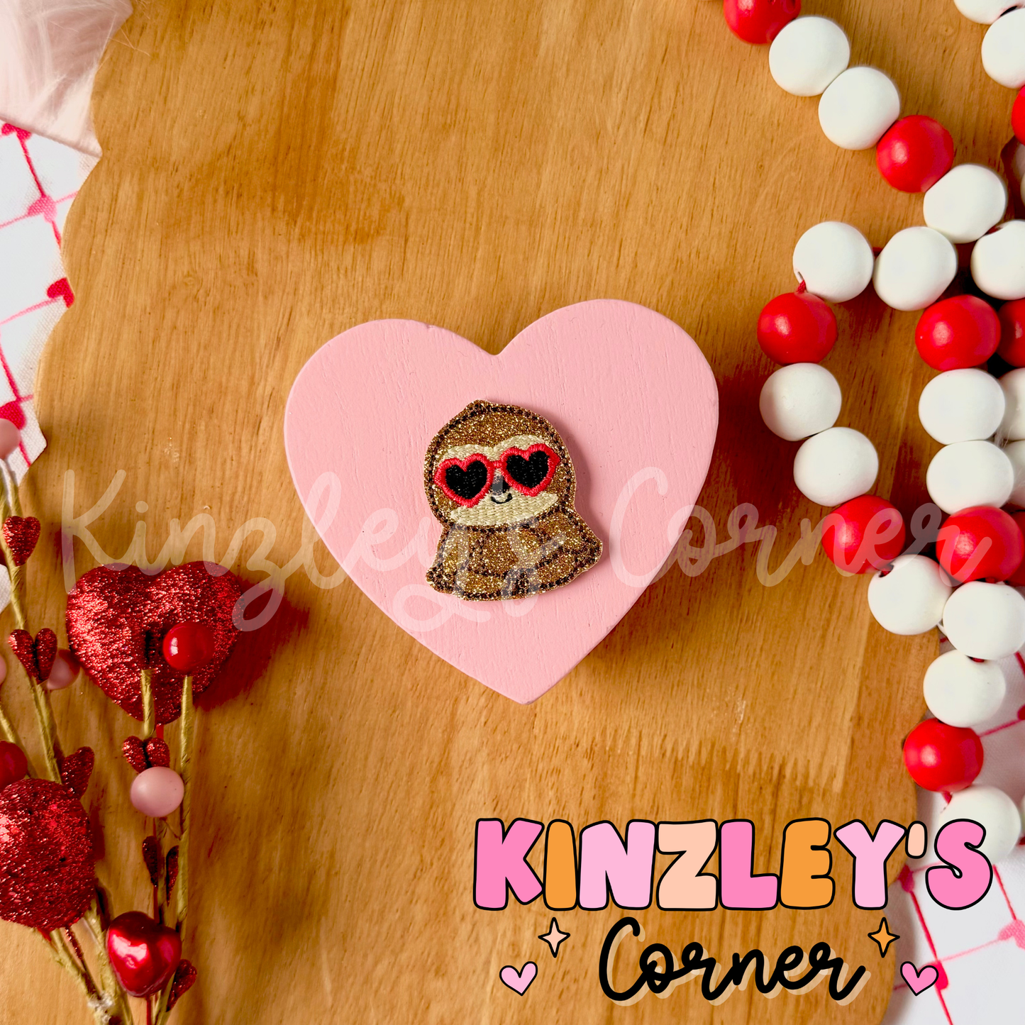 Valentines Day Animal Felties