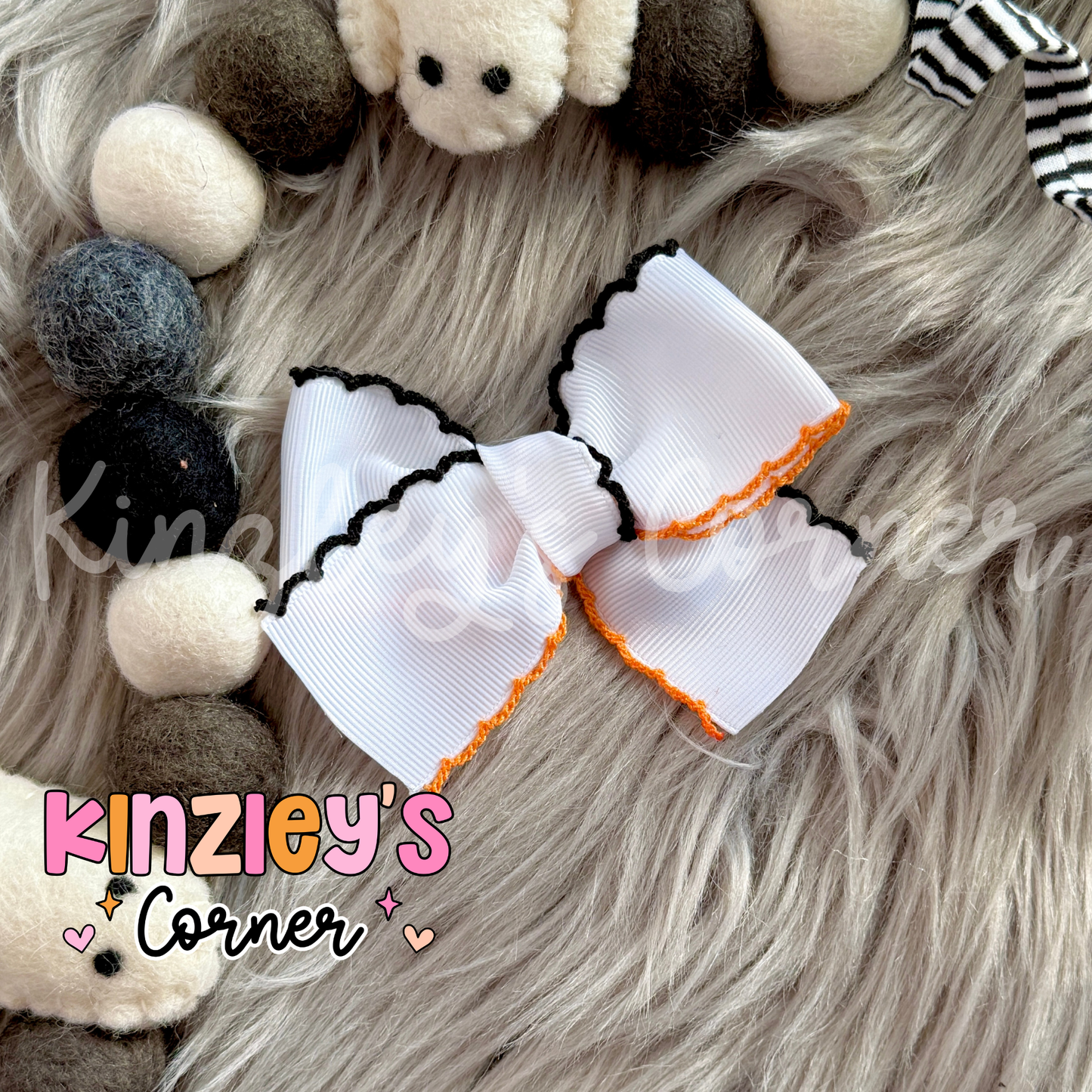 Halloween Emery Bows