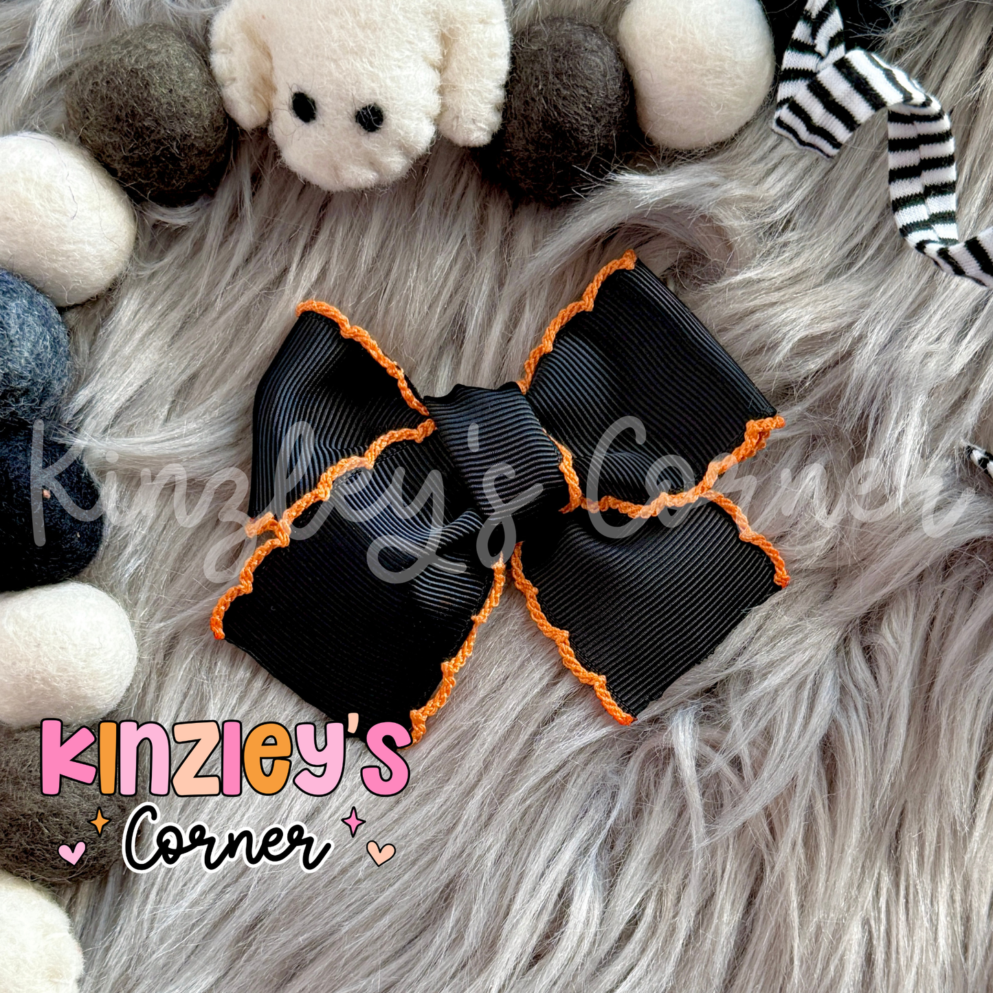 Halloween Emery Bows