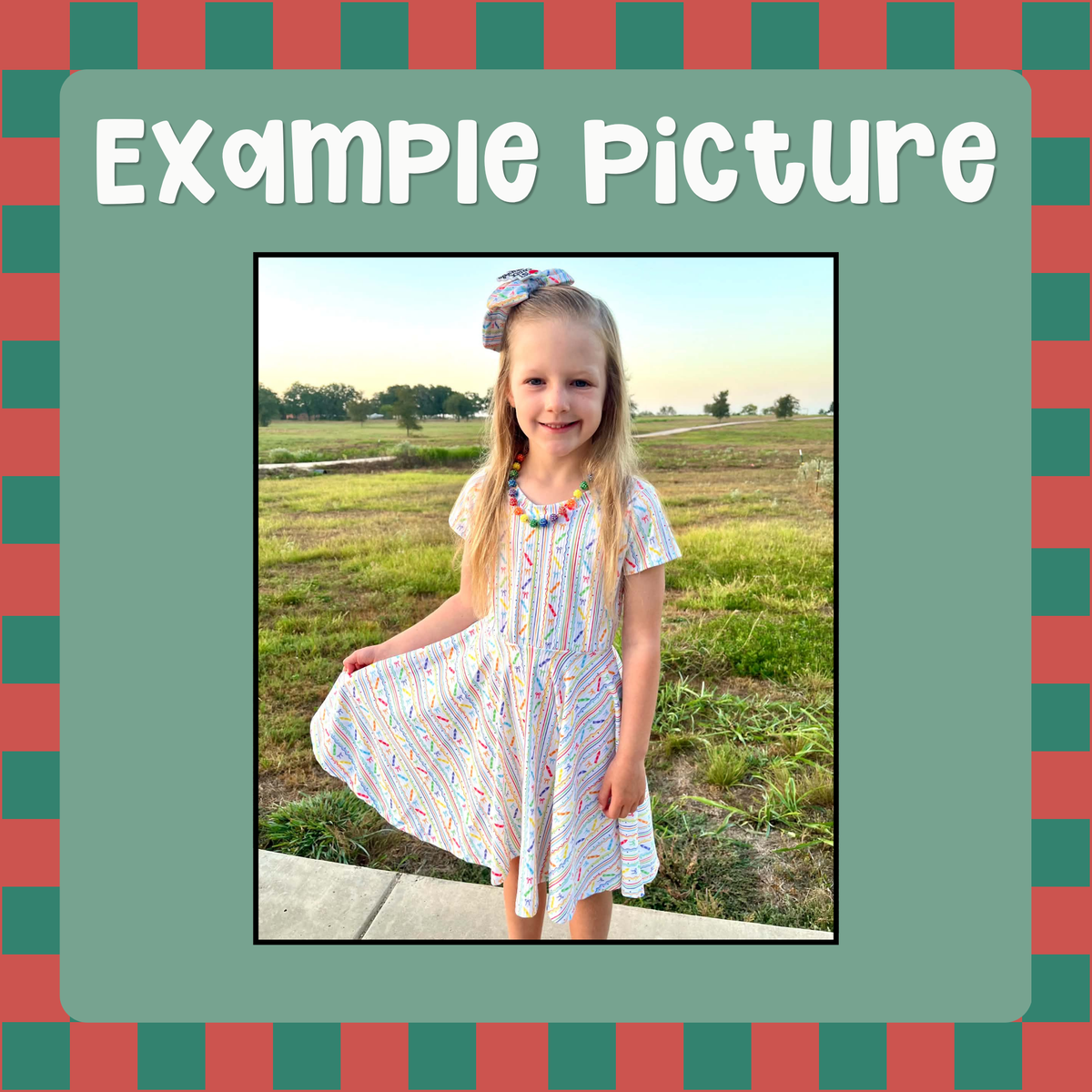 Christmas Twirl Dress
