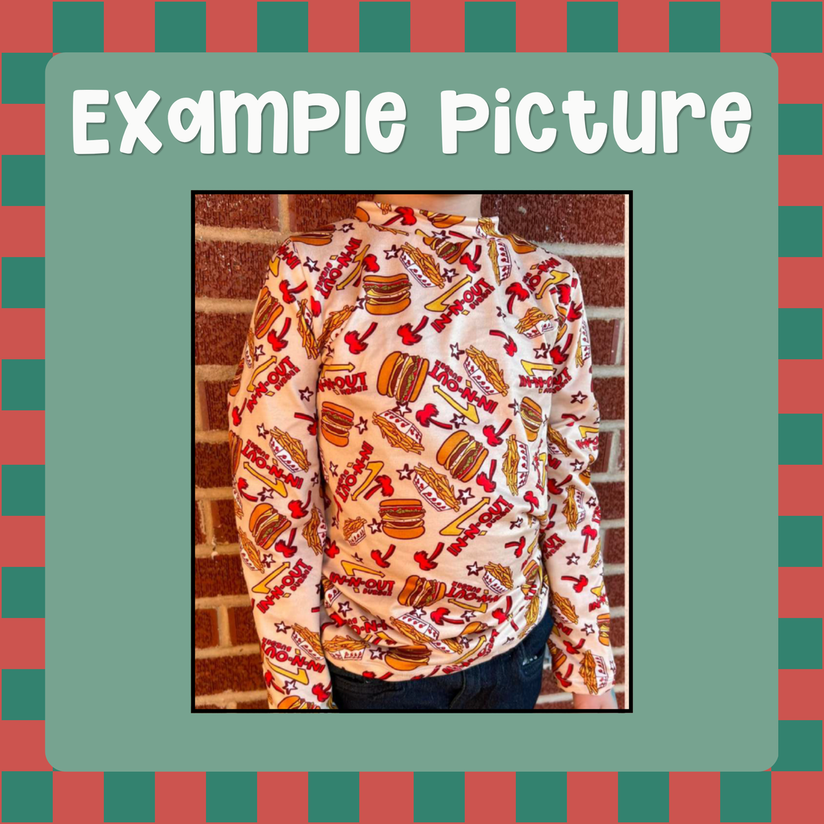Christmas Mockneck Top