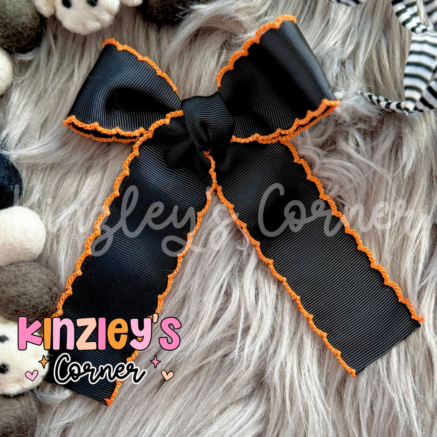 Halloween Emery Bows