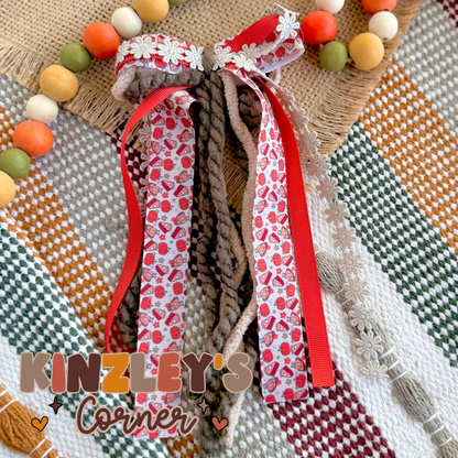 Pumpkin Pie Lexie Ribbon Bow