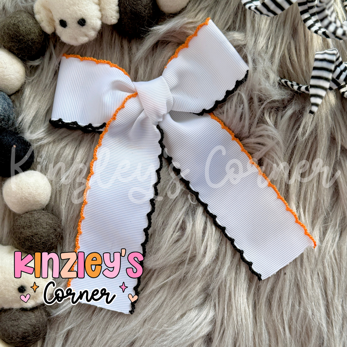 Halloween Emery Bows