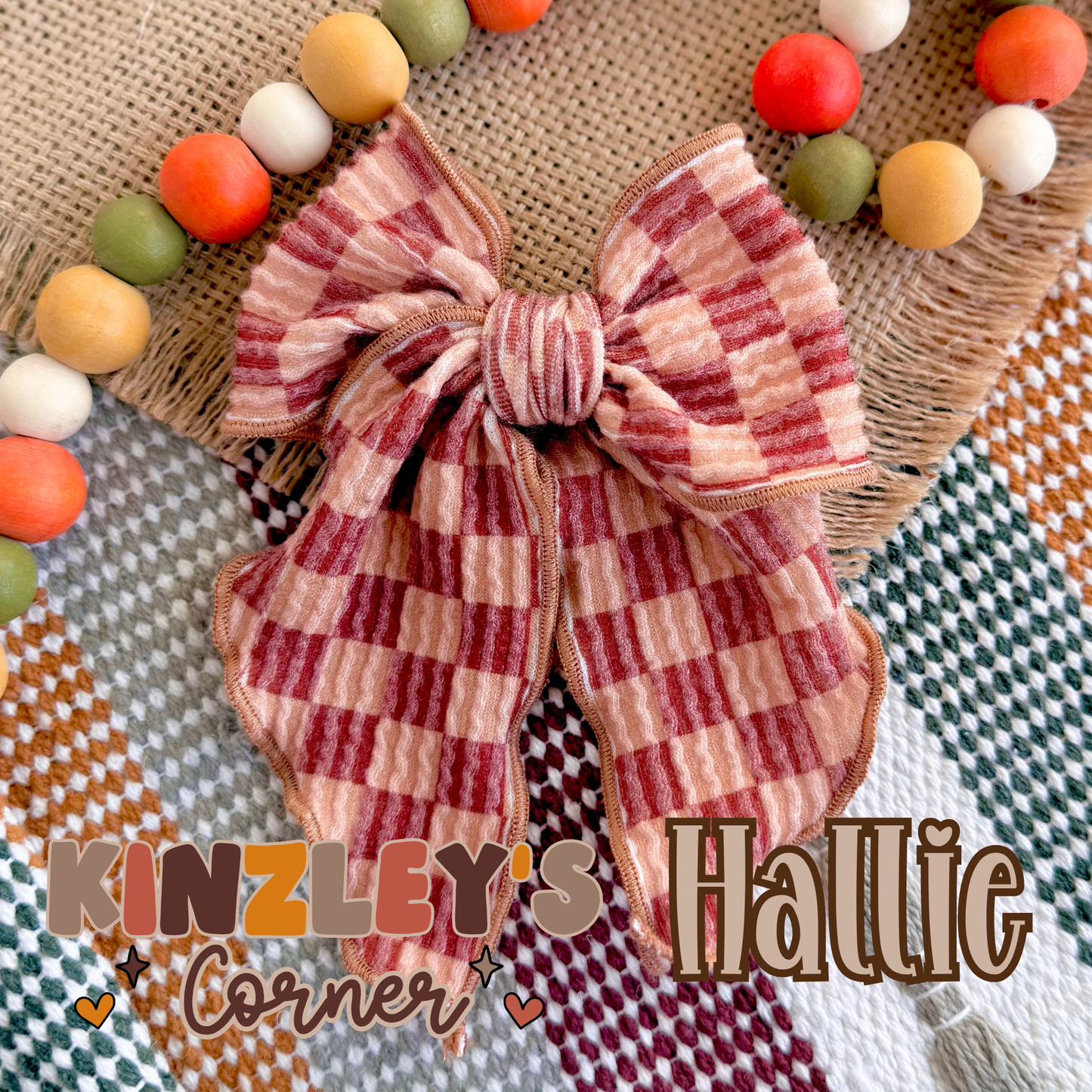 Caramel Checks Collection