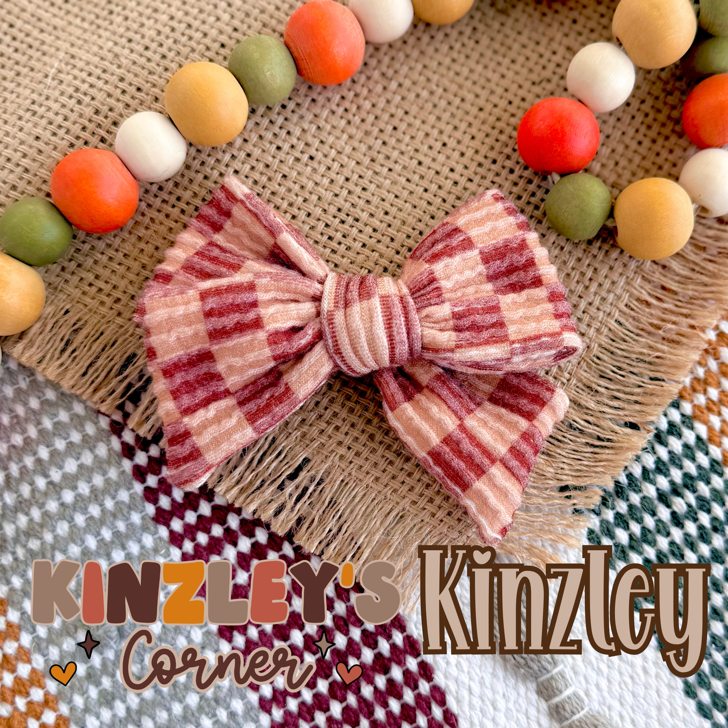 Caramel Checks Collection