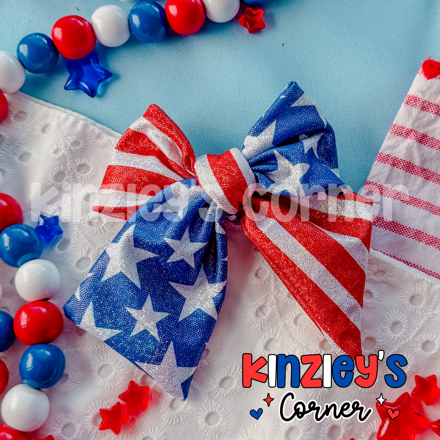 Stars, Stripes & Sparkles Two Tone Kelsey