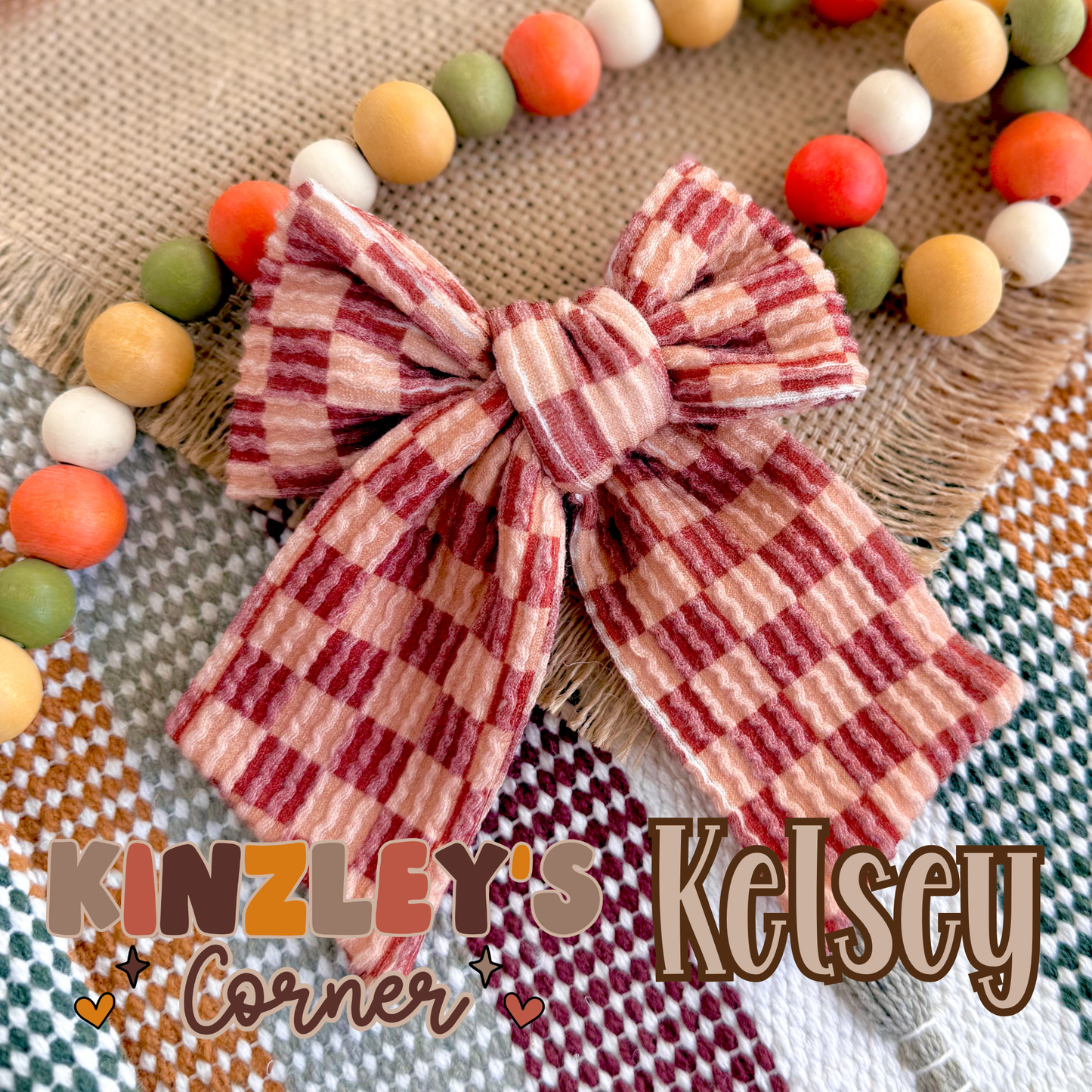 Caramel Checks Collection