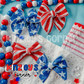 Stars, Stripes & Sparkles Piggy Sets