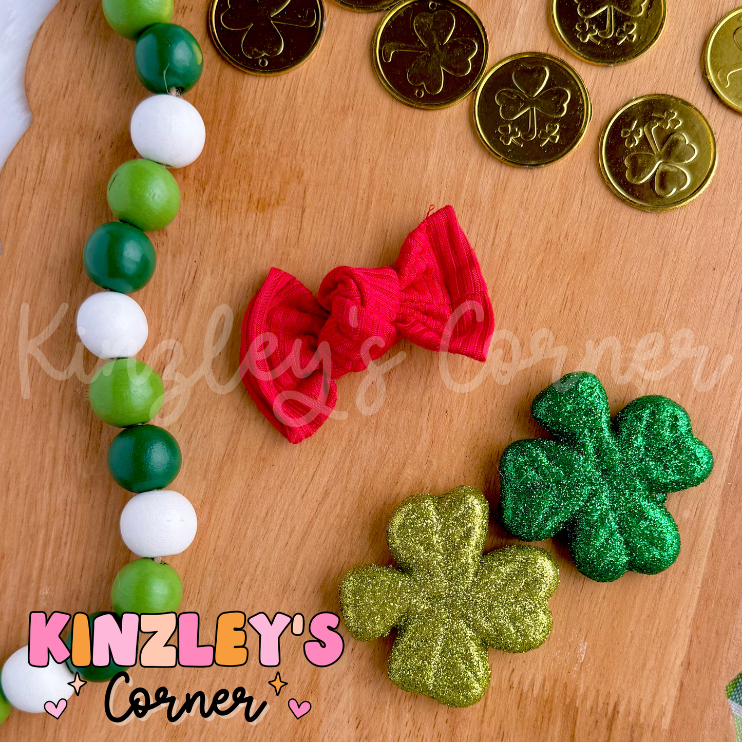 Rainbow Rib Knit Bree Bows